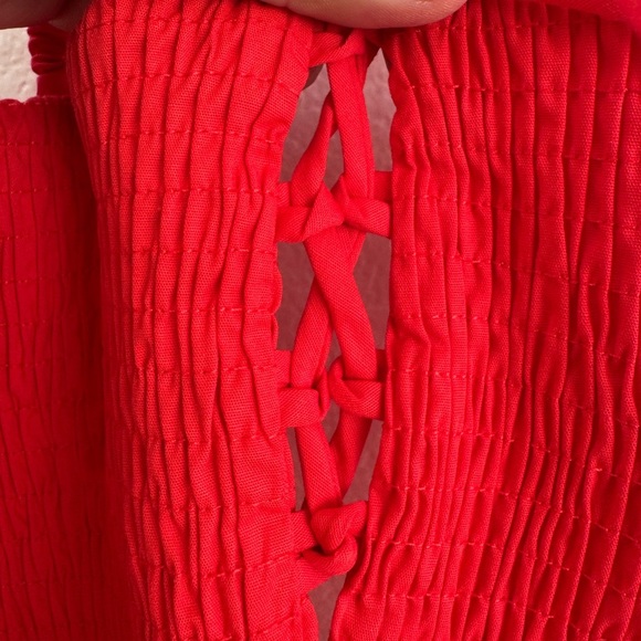 Free People Fifi Dress in Red - Picture 7 of 8